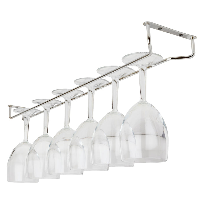 Glass Hanger 16" Chrome c/w 3screws per hanger