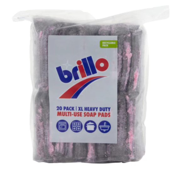 Brillo Pads XLarge 20pk EG28A-1