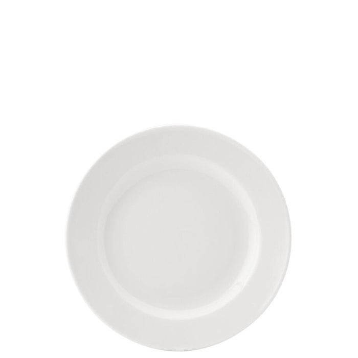 Pure White Wide Rim Plate 6.75'' 6's E10017