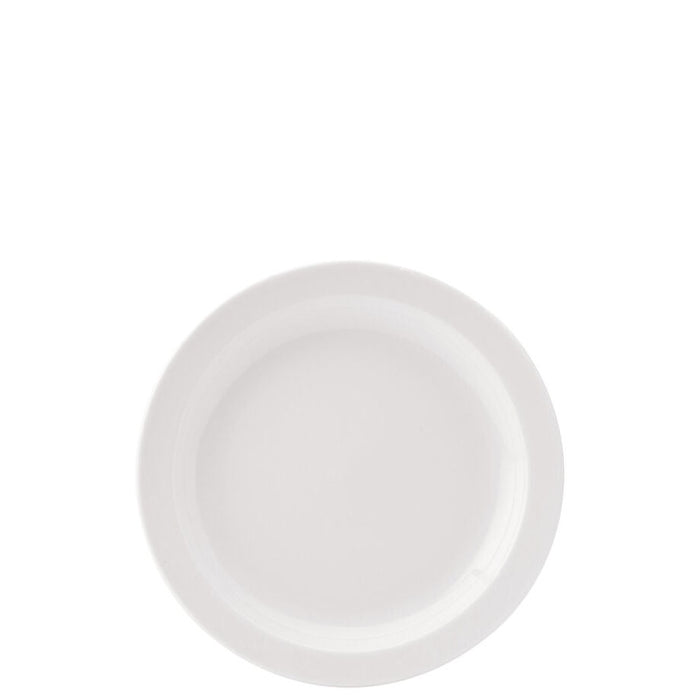 Pure White Narrow Rim Plate 6.5'' 6's  E13017