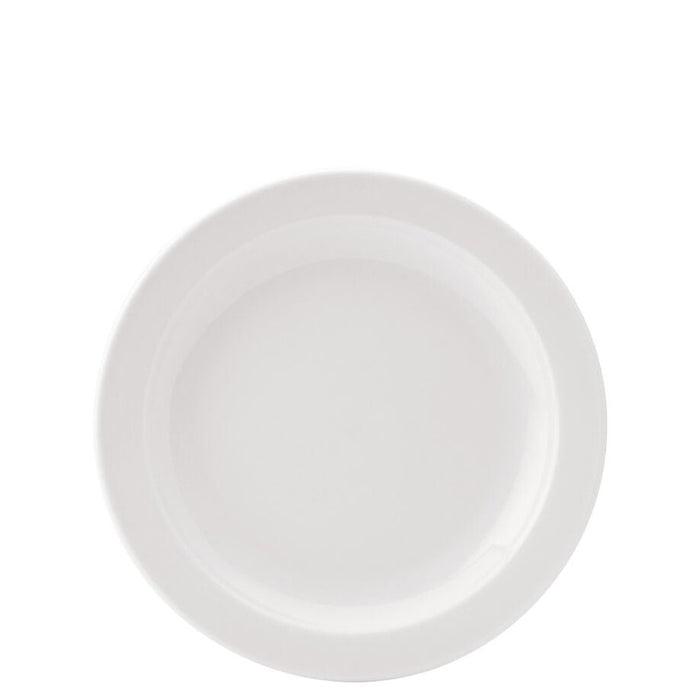 Pure White Narrow Rim Plate 8" 6's E13020