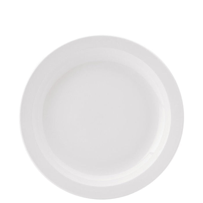 Pure White Narrow Rim Plate 10" 6's E13025