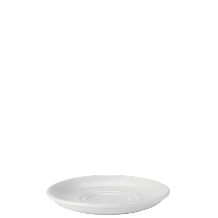Pure White Double Well Saucer 6'' 6's E80015
