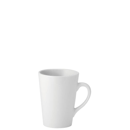 Pure White Latte Mug 12oz 6's E90034