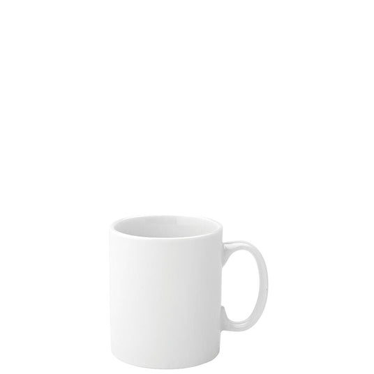 Pure White Straight Sided Mug 12oz 12's E90037