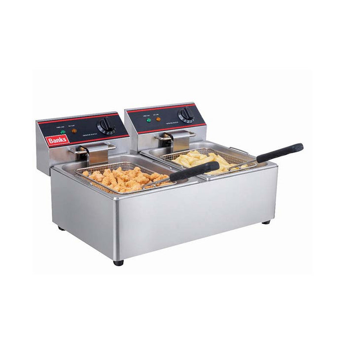Banks Fryer EFD6 6Ltr Twin Tank