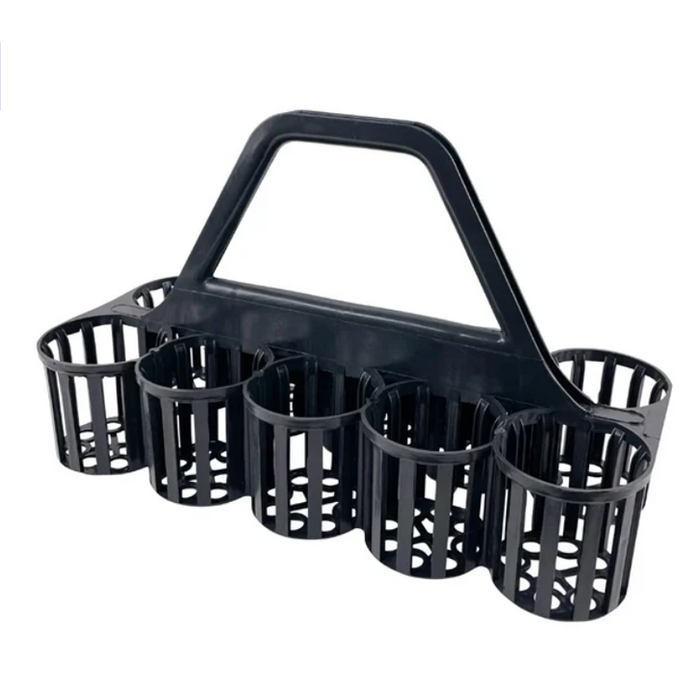 Glass / Bottle Carrier 10Pocket Green/black