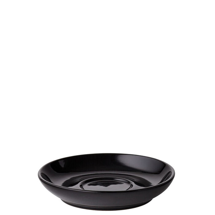 Titan Black Coupe Saucer 5.5"  6's K10041