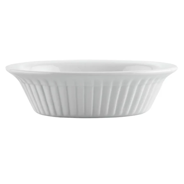 Olympia Whiteware Oval Pie Dish 6's