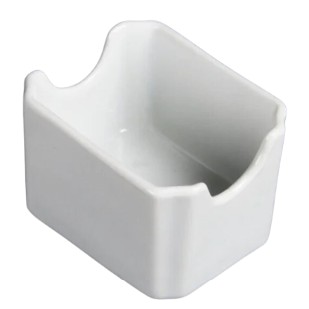 Olympia Whiteware Sugar Packet Holder 7x9cm 6's C346