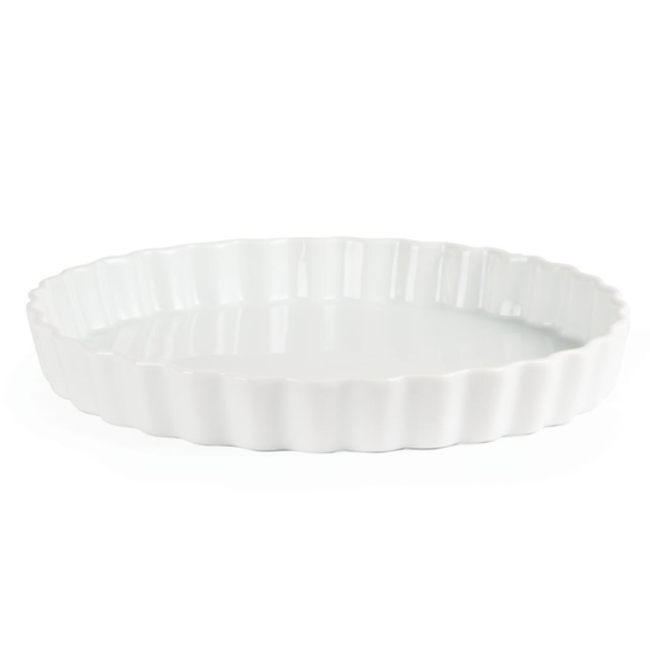 Olympia Whiteware Flan Dish 297x38mm 6's