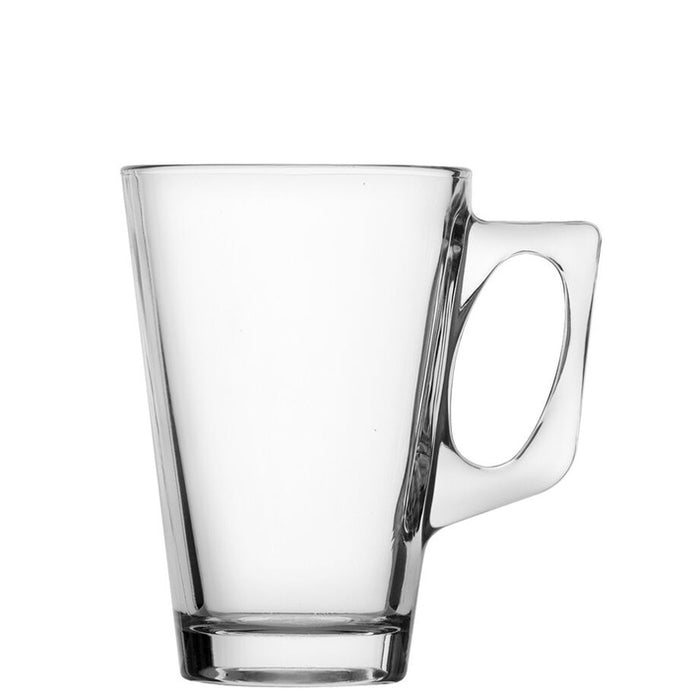 Glass Coffee Mug 8.8oz P55201 12's