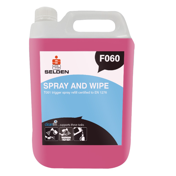 Selden Spray & Wipe Cleaner 5L F060
