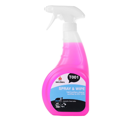Selden Spray & Wipe Cleaner 6x750ml T001