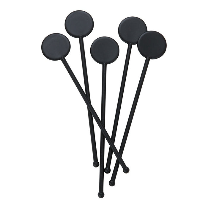 Round Disc Stirrers 250's BLACK