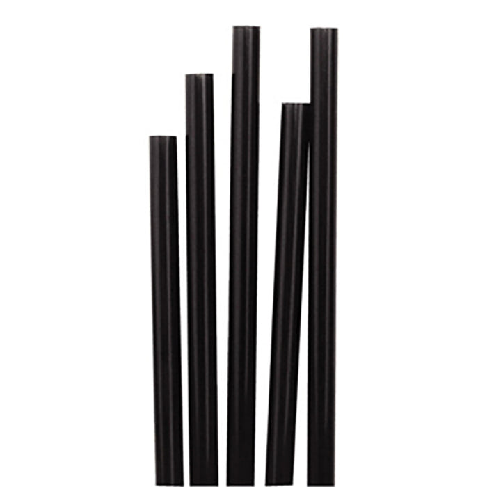 BLACK Cocktail Sip Straws 5.5'' 1000's