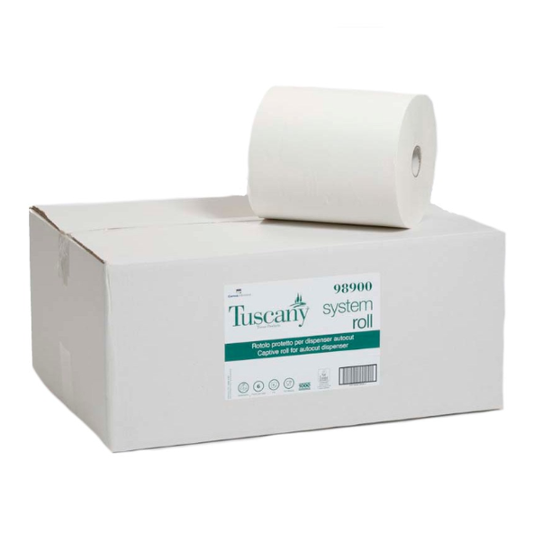 Tuscany ATW Auto (W) Cut White Paper x 6 150m x 21cm