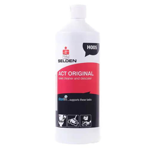 Selden Act Toilet Cleaner and Descaler 6x750ml H005