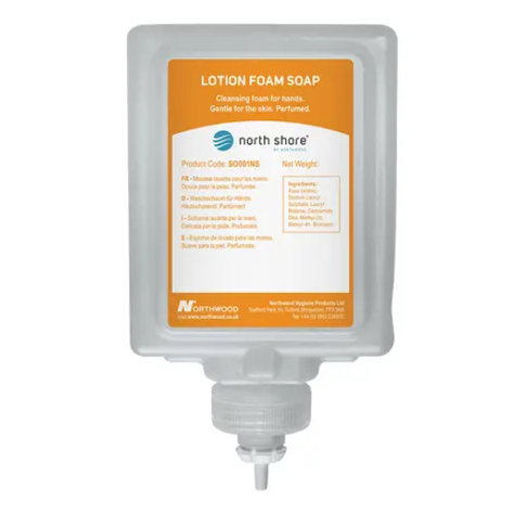 Northshore Lotion Foam Soap 6x1Ltr (SO001NS)