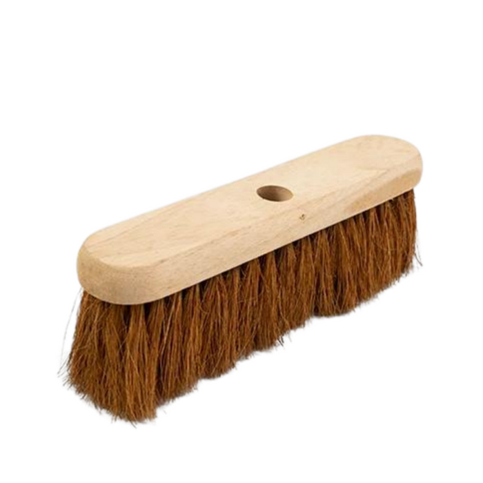 12'' Wooden Brush HEAD BROWN