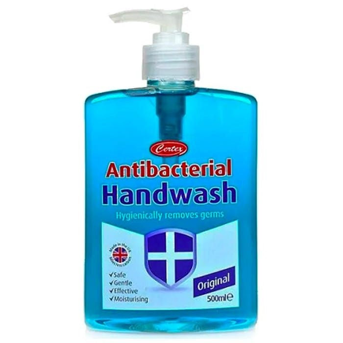 Certex Soap Pump Bottle 500ml Anti Bac