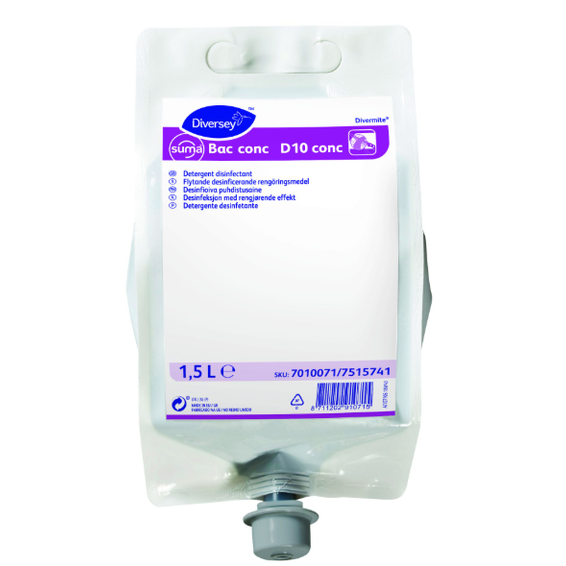 D10 - All Purpose Cleaner/Sanitiser 4x1.5L 7010071