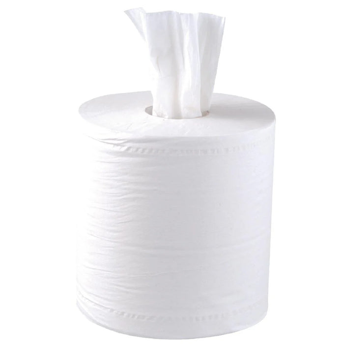 WHITE Centre Pull Rolls 6's LOGIC