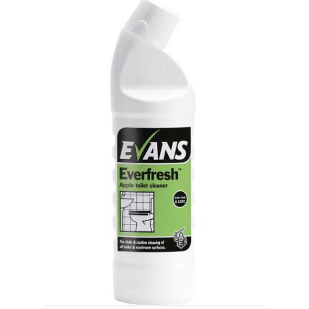 Evans Everfresh Toilet Cleaner 6x1L