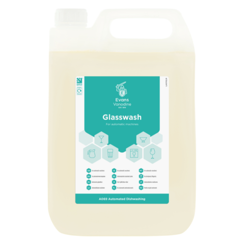 Evans Glasswash Machine Detergent 2 x 5L