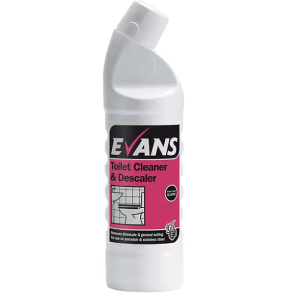 Evans Toilet Cleaner & Descaler 12x1L