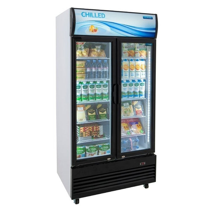 Unifrost GDR1000C Chilled Display Fridge 2 Door
