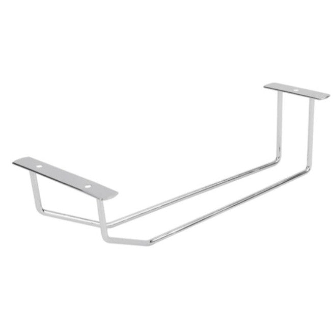 Stemware Rack Brass/Chrome 16''