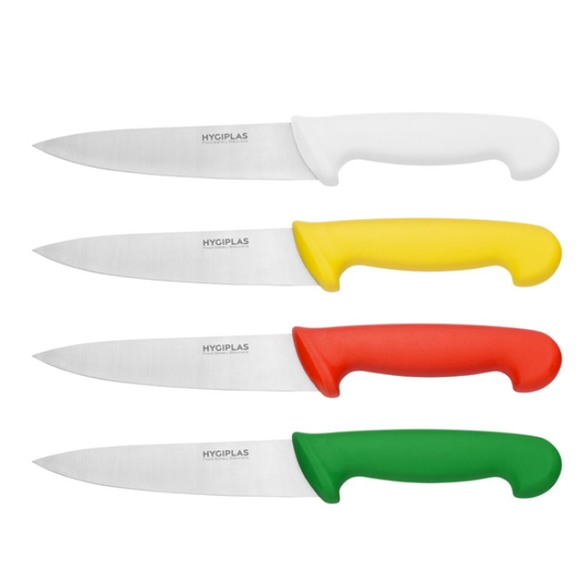 Hygiplas Cooks Knife 6.5" Coloured