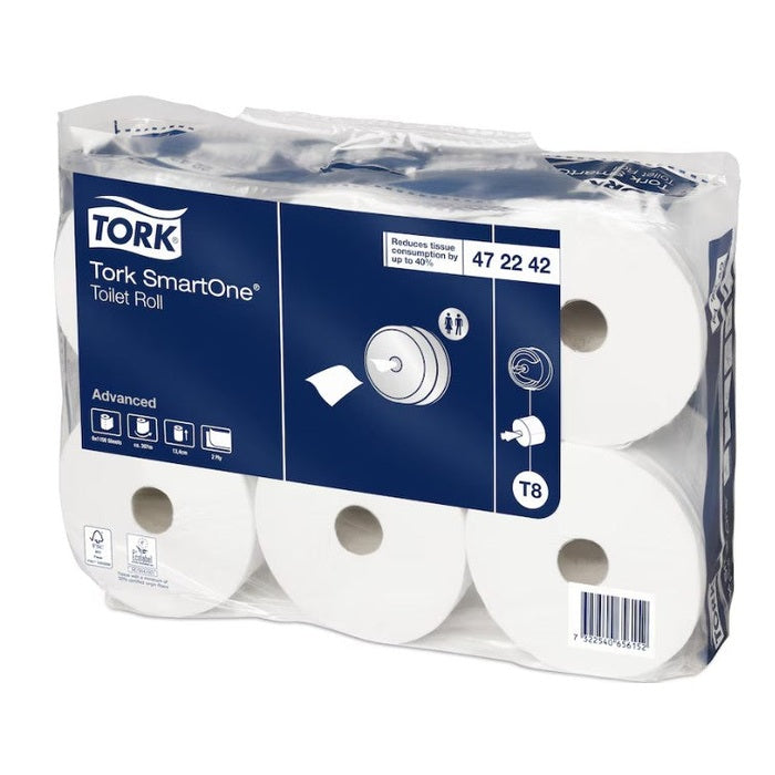 Tork Smartone T/Roll 6's  (472242)