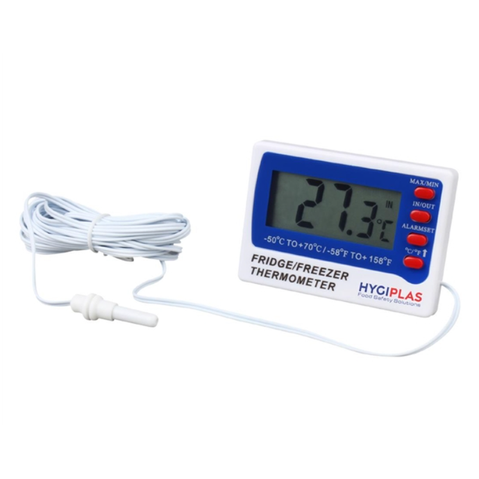 Hygiplas Hanging Dial Fridge/Freezer Thermometer