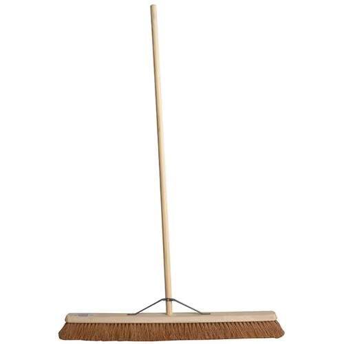 36" Wooden Floor Brush & Handle